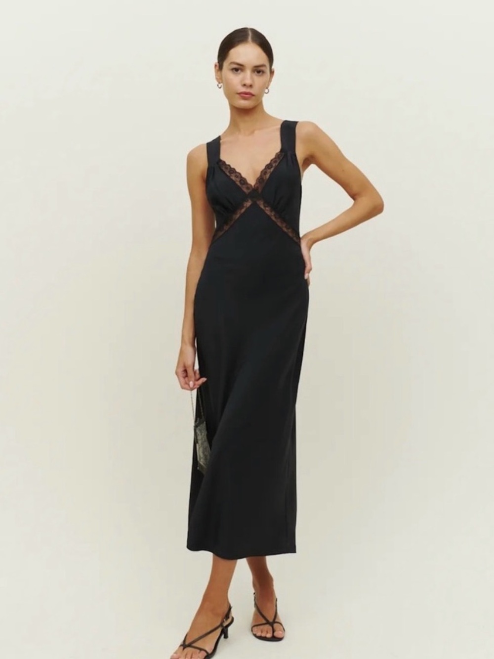 Reformation Provence Silk Dress